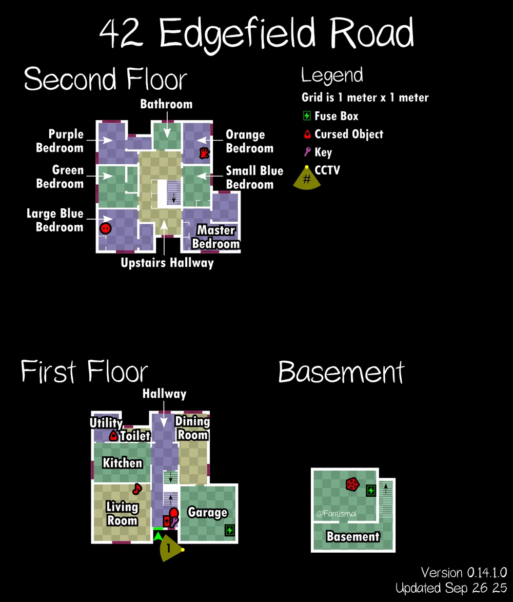 42 Edgefield Road map layout